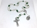 St. Patrick Crystal Irish Ladder Rosary - 